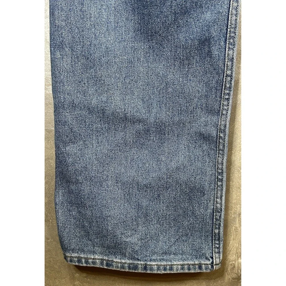 Levi‎ Strauss Signature Blue Jeans Mens Size 40x30 Straight Fit Work Wear